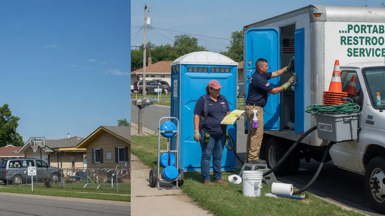 Portable Toilet Rental in Warner, OK near me